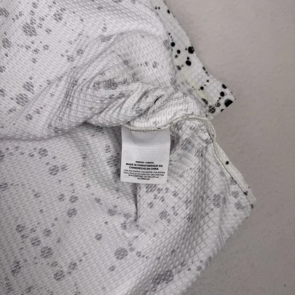 NWT Nike ACG Mens XXL Black Waffle Knit Layered Long Sleeve Shirt AQ3519-010 - Picture 7 of 10